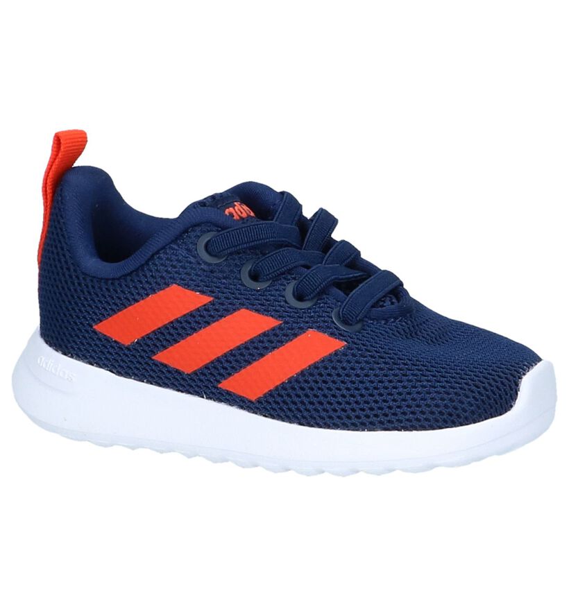 adidas Lite Racer Baskets en Bleu en textile (237133)