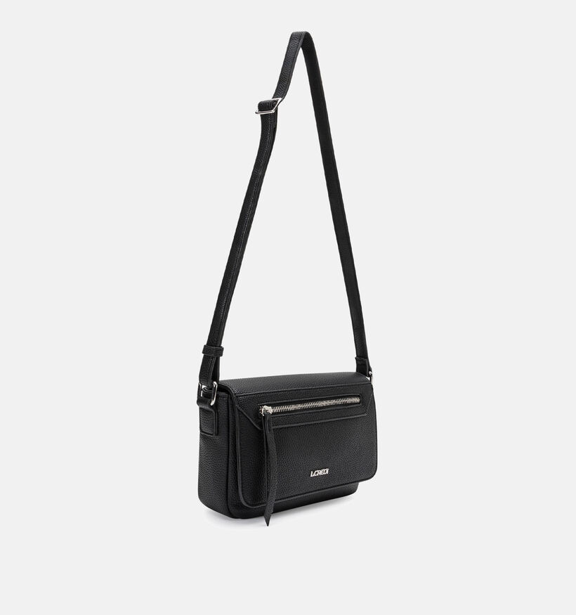 L.Credi Nela Zwarte Crossbody tas voor dames (347570)