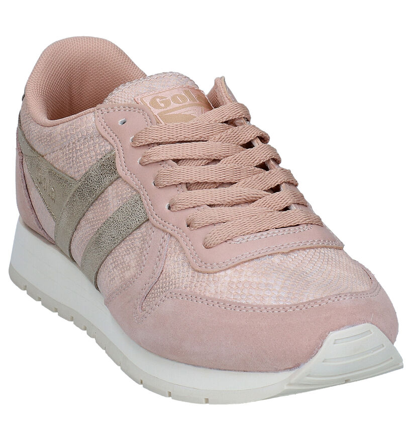 Gola Daytona Beige Sneakers in kunstleer (289179)