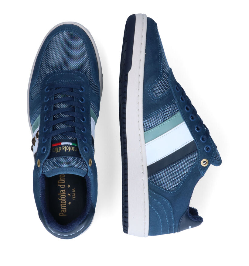 Pantofola d'Oro Bolzano Chaussures à lacets en Bleu pour hommes (305468) - pour semelles orthopédiques