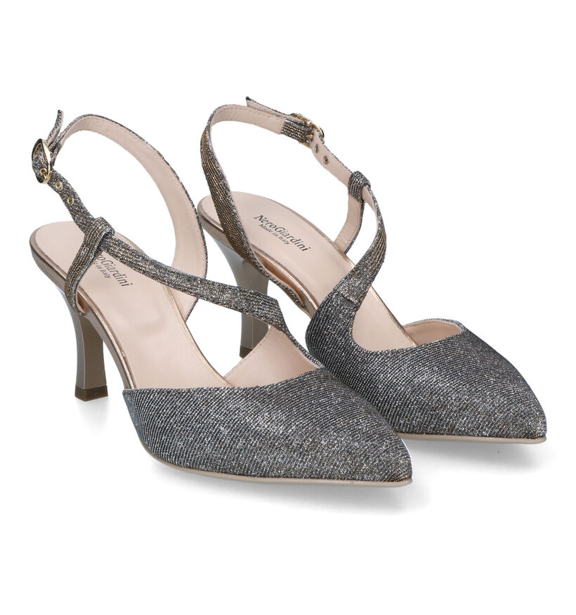 NeroGiardini Talons hauts en Argent pour femmes (321171)