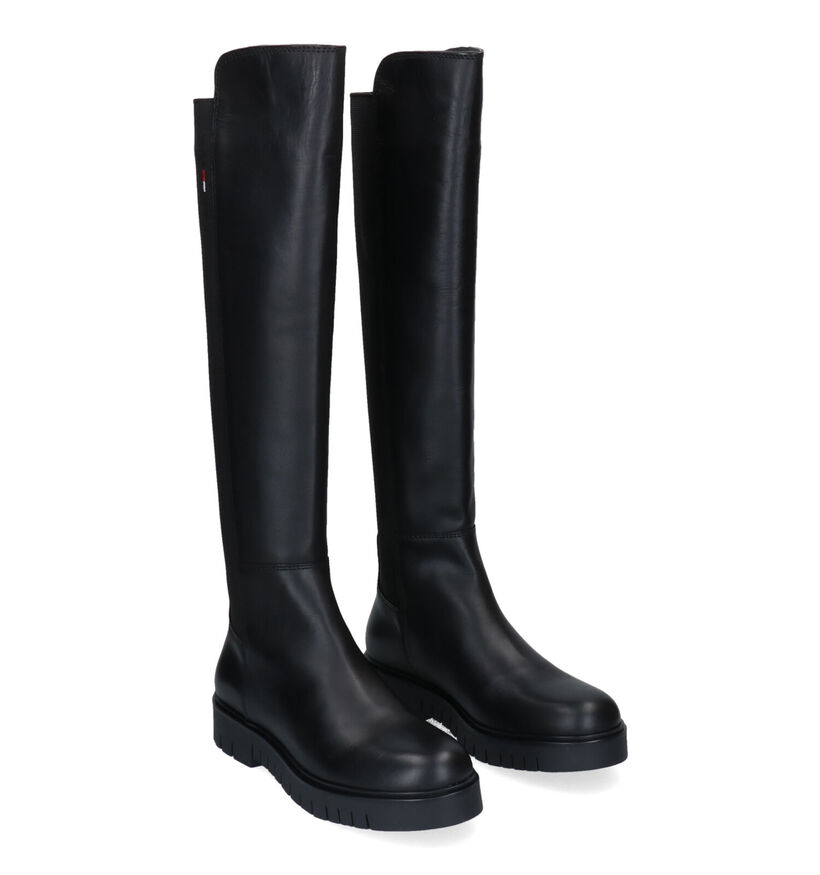 Tommy Hilfiger Essentials Longboot Zwarte Laarzen voor dames (295176)