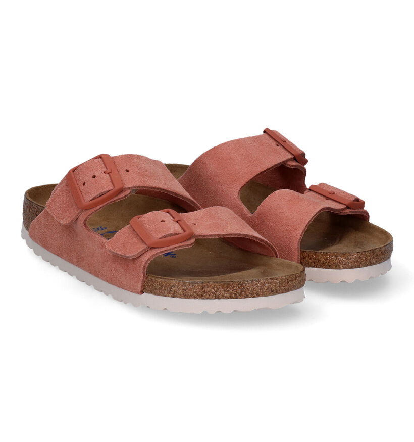 Birkenstock Arizona Bruine Slippers voor dames (330659)