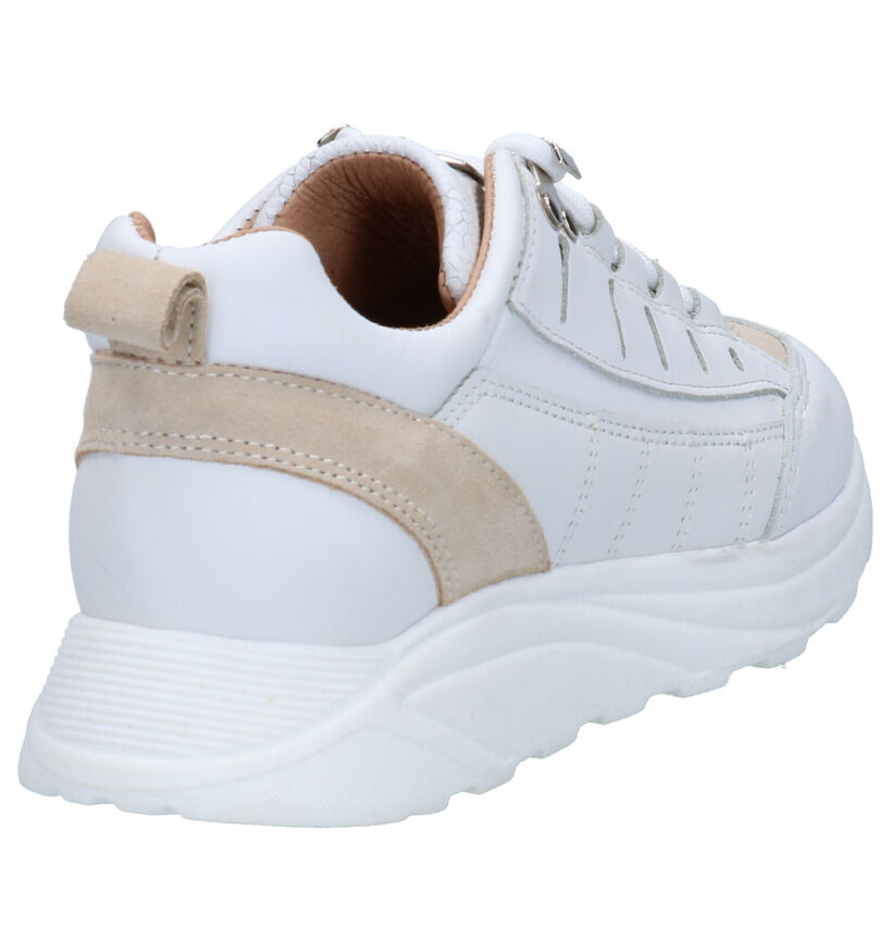 Scapa Witte Sneakers in leer (270352)