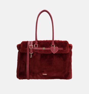 Charm London Sacs ordinateur Marron/Bordeaux