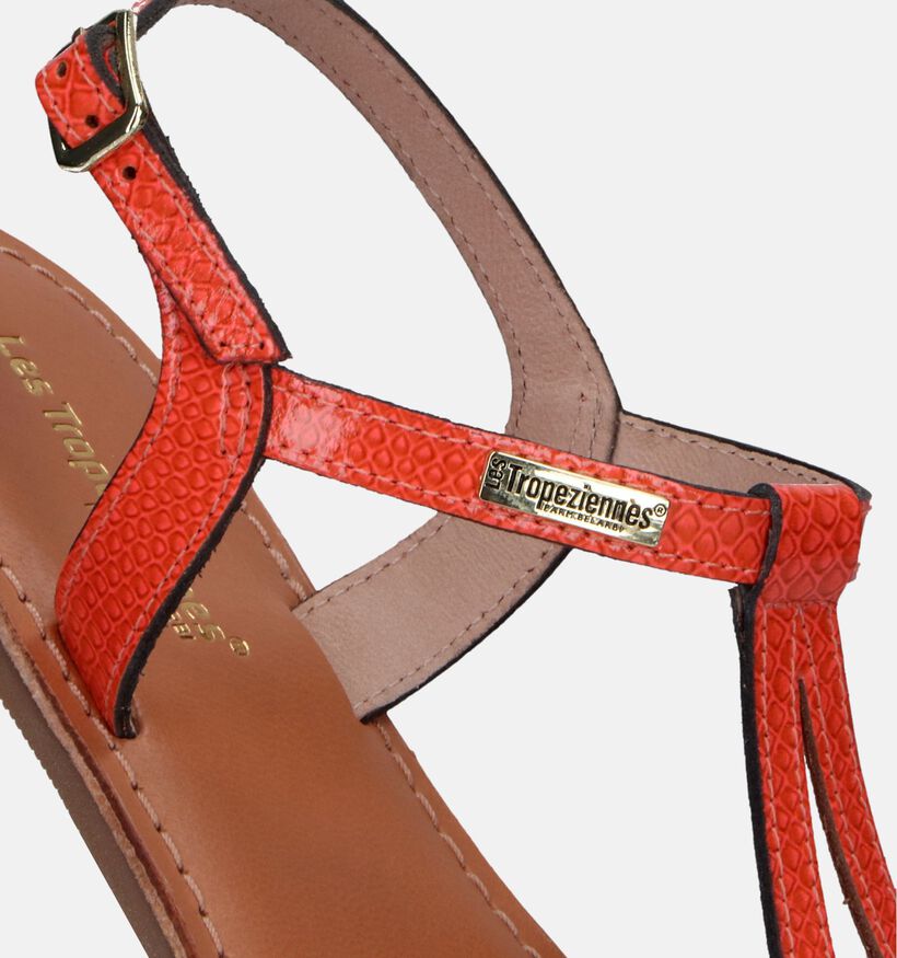 Les Tropeziennes Hemail Oranje Sandalen voor dames (341403)