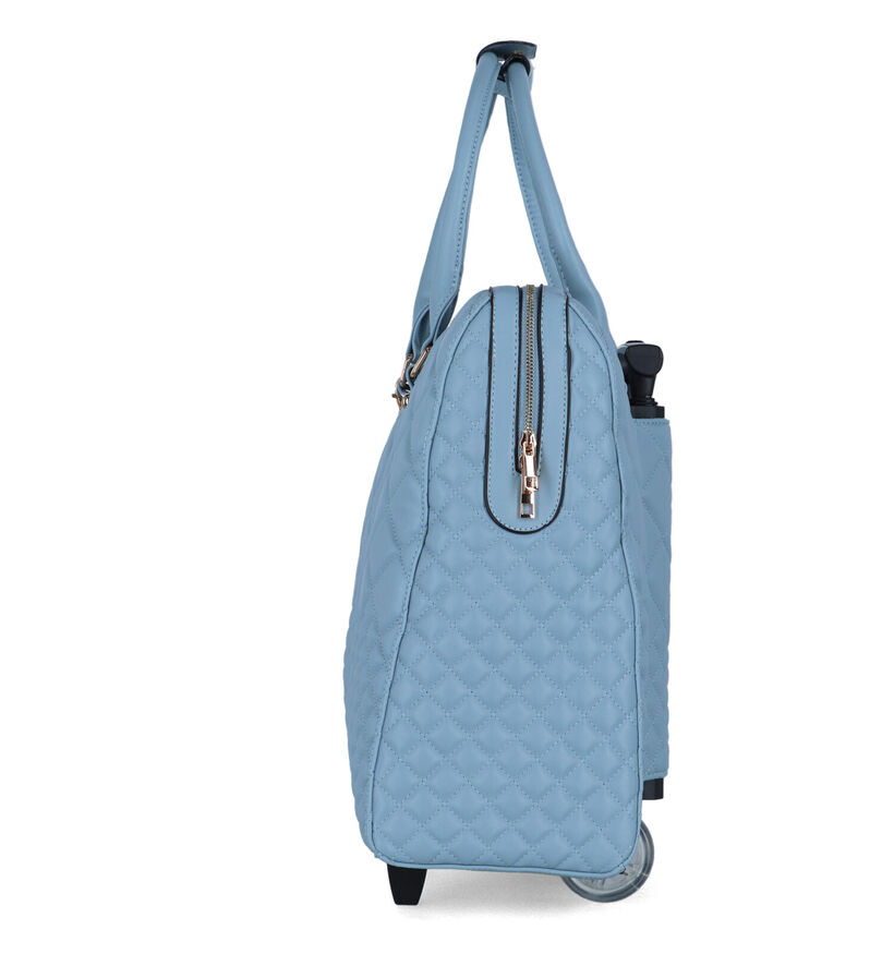 Olivia Lauren Bleu Sky Sac à roulettes en Bleu en simili cuir (333982)