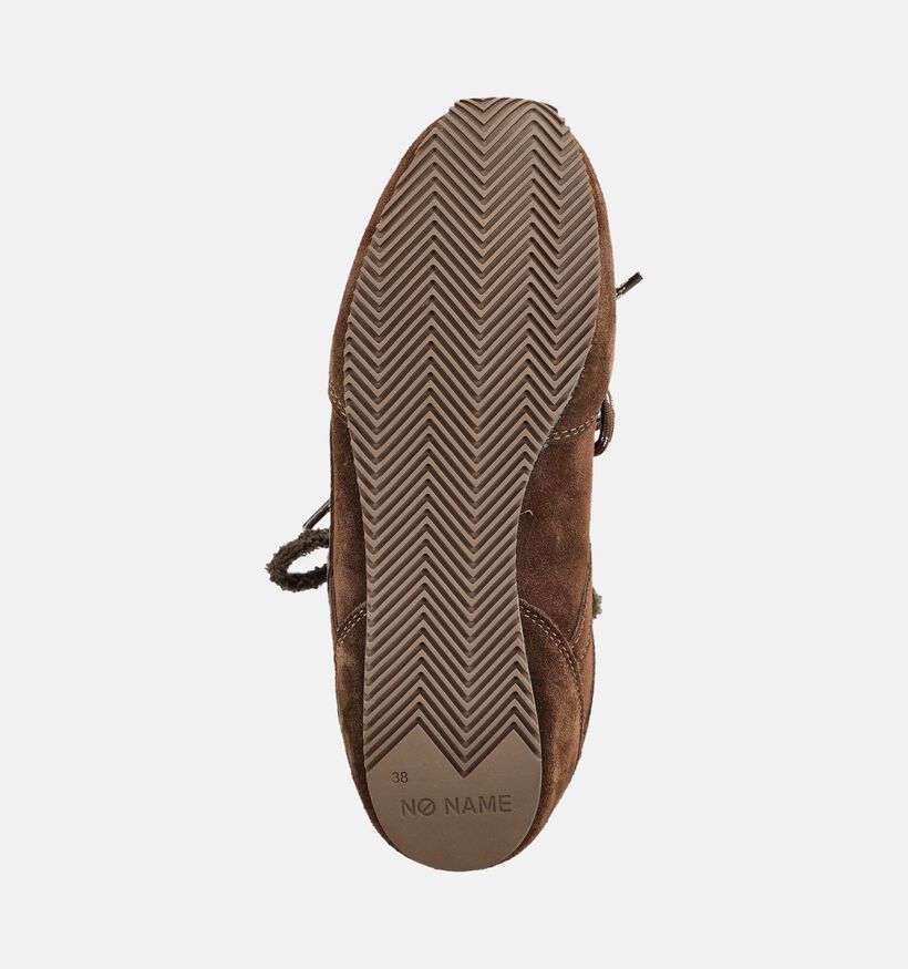 No Name Evo Run Baskets en Marron pour femmes (380989) - pour semelles orthop&eacute;diques
