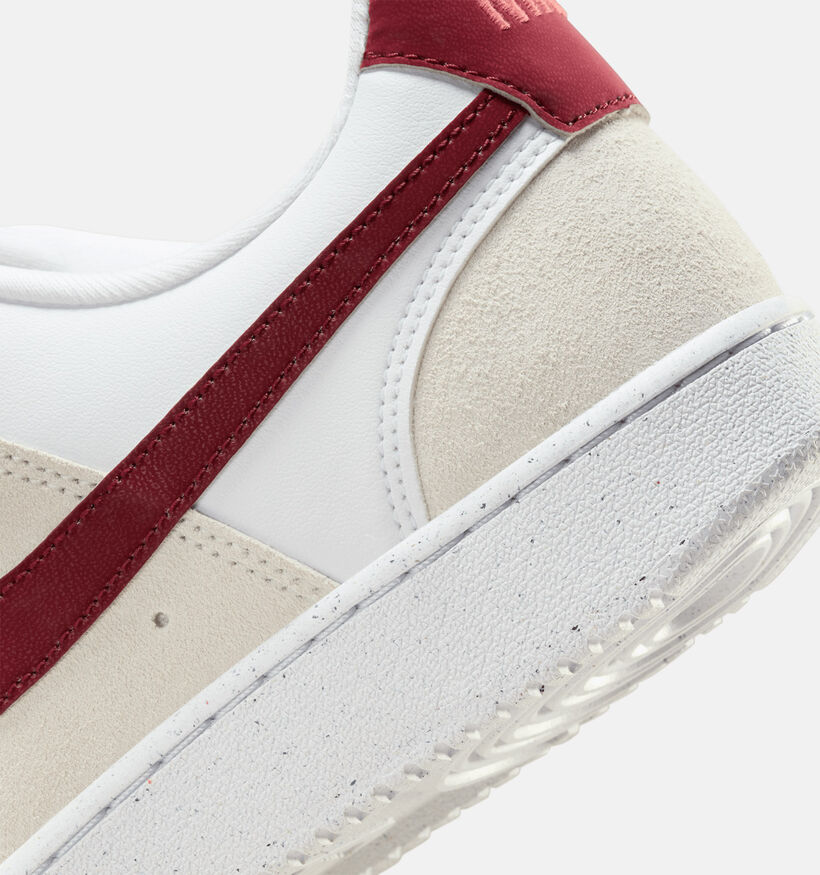 Nike Court Vision Low Baskets en Blanc pour femmes (347839)