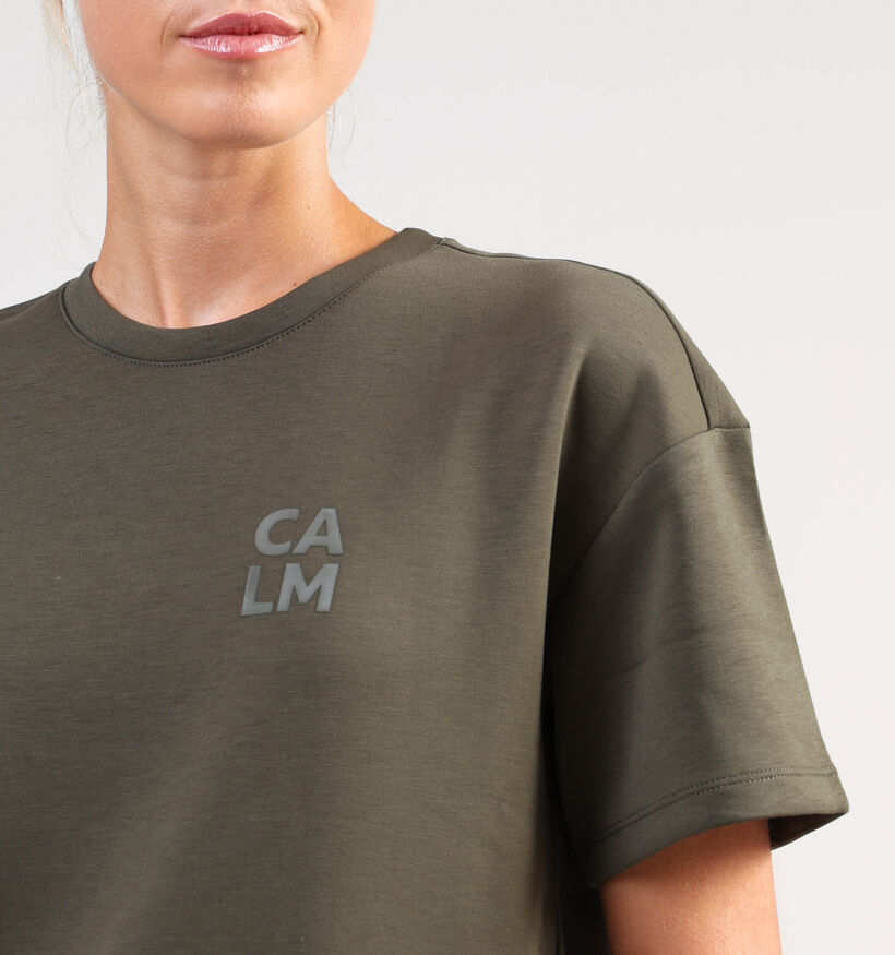Vila T-Shirt met Korte Mouwen Donkergroen voor dames (359472)