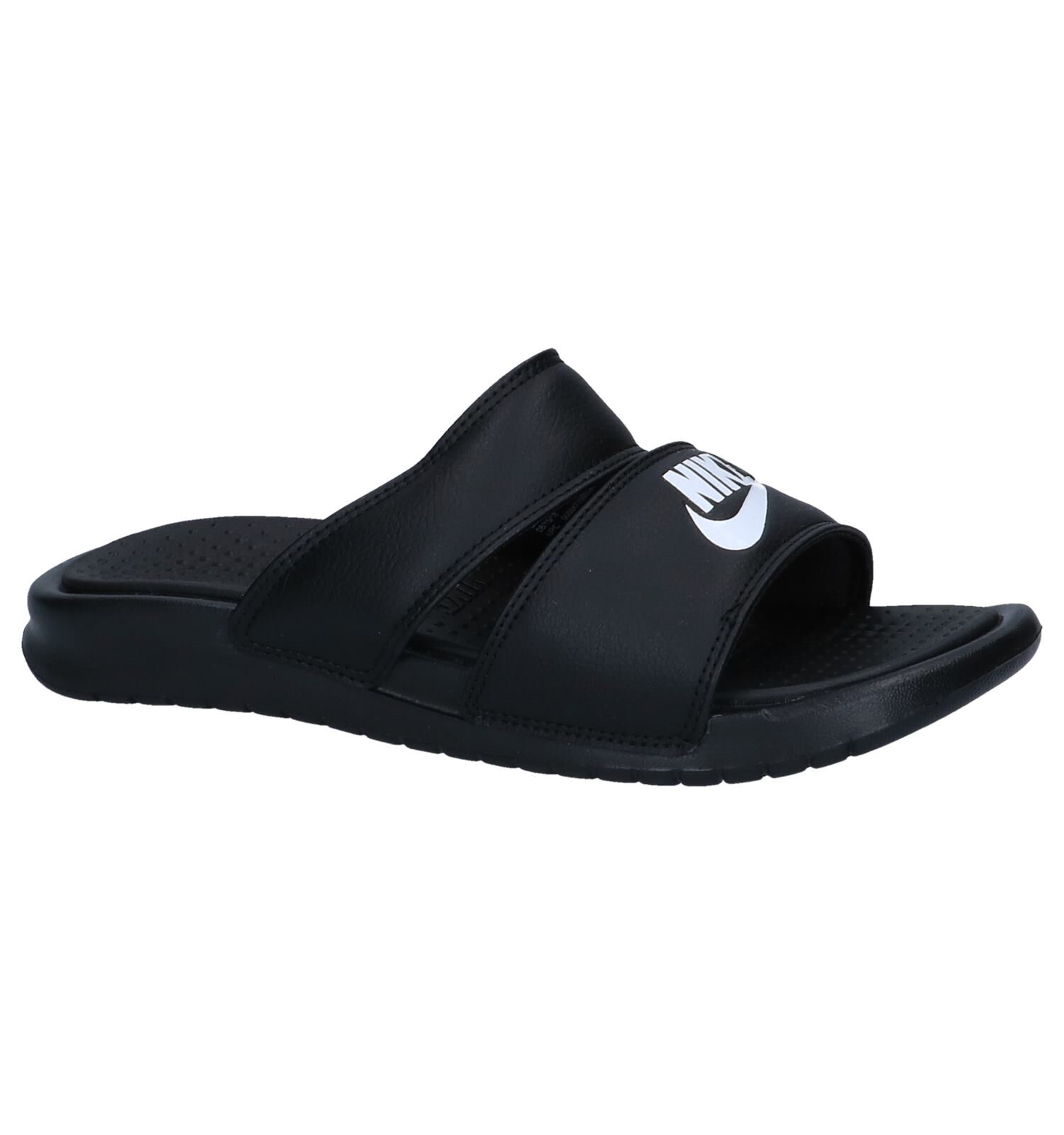 Nike benassi slippers zwart online