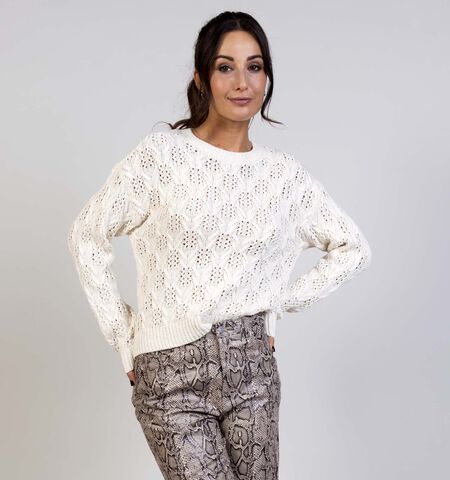 Vero Moda Pulls Beige/Bordeaux