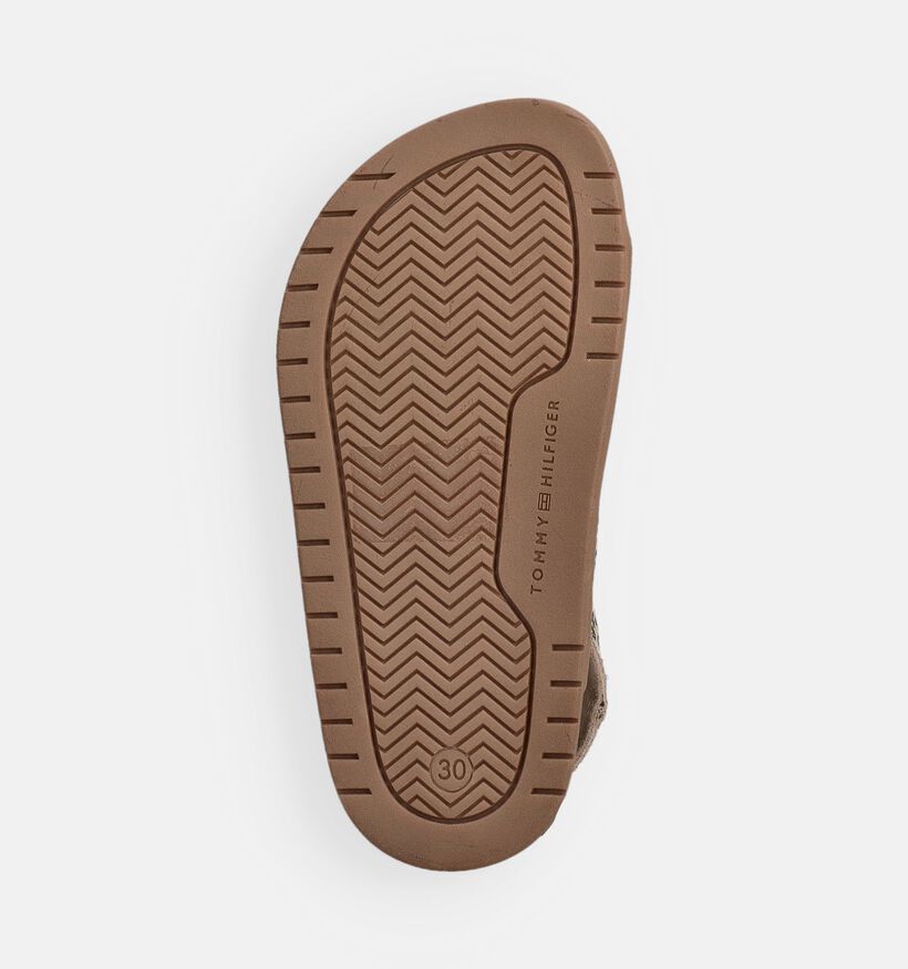 Tommy Hilfiger Sandales Leopard en Beige/Marron pour filles (368695)