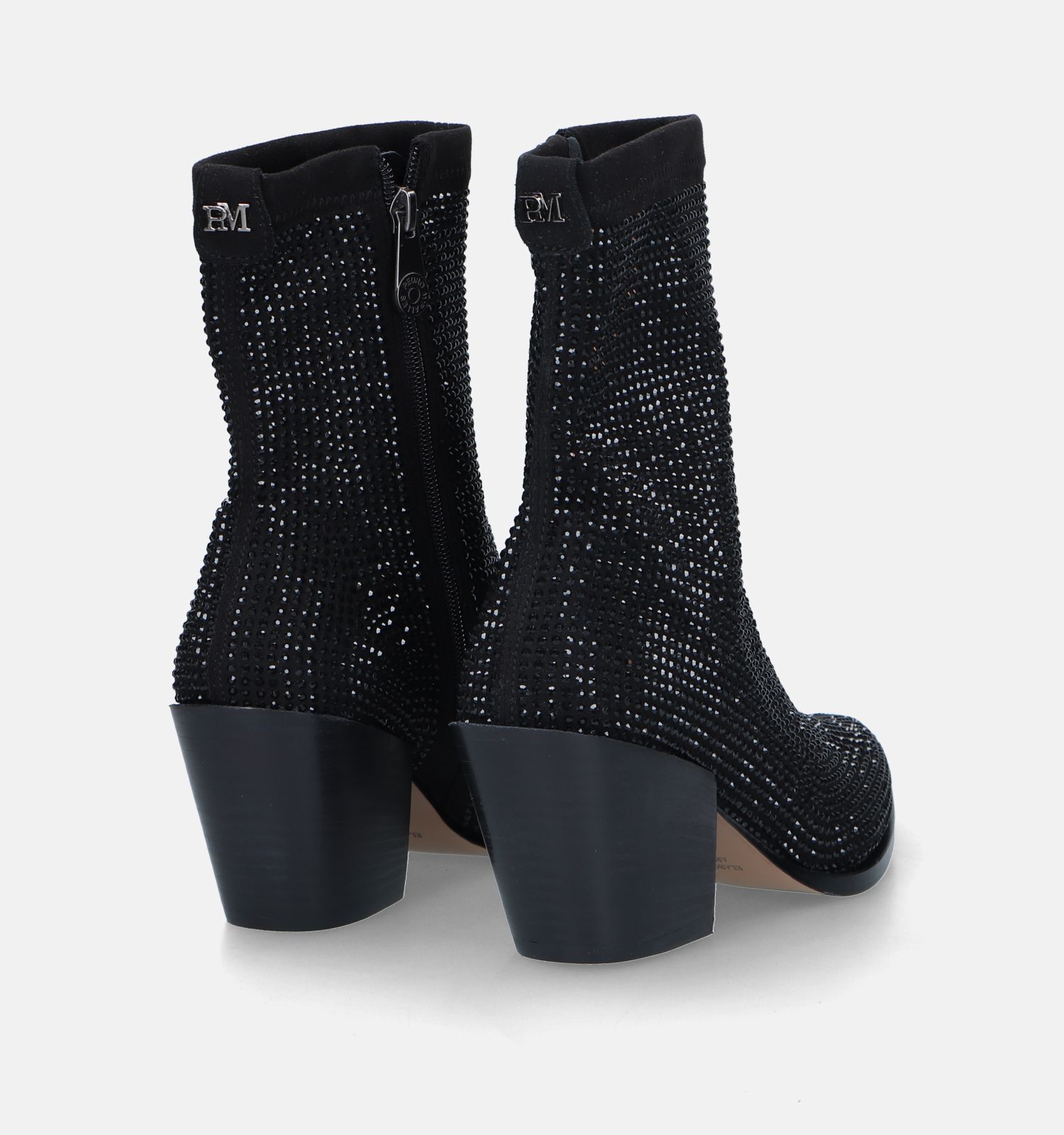 Pedro Miralles Zwarte Cowboy laarsjes Dames Boots Enkellaarsjes Online op TORFS.BE