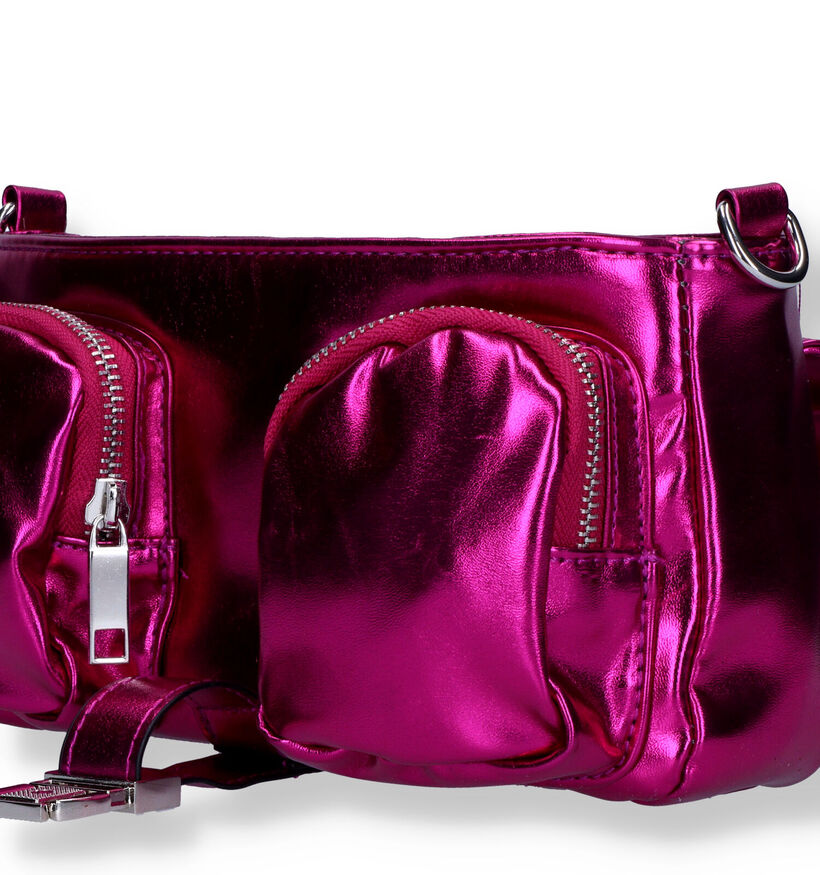 J.M Factory Fuchsia Crossbody Tas voor dames (334605)