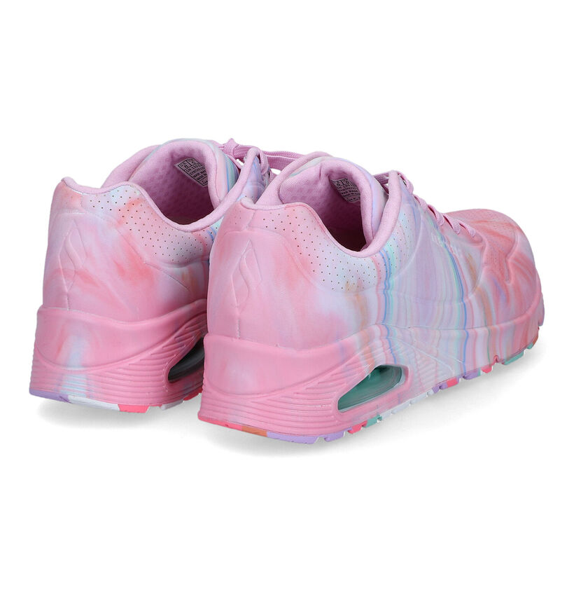 Skechers Uno Like Water Roze Sneakers voor dames (318182)
