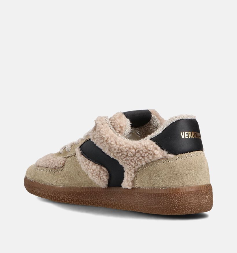 Verbenas Sora Nairobi Beige Sneakers voor dames (364408) - geschikt voor steunzolen