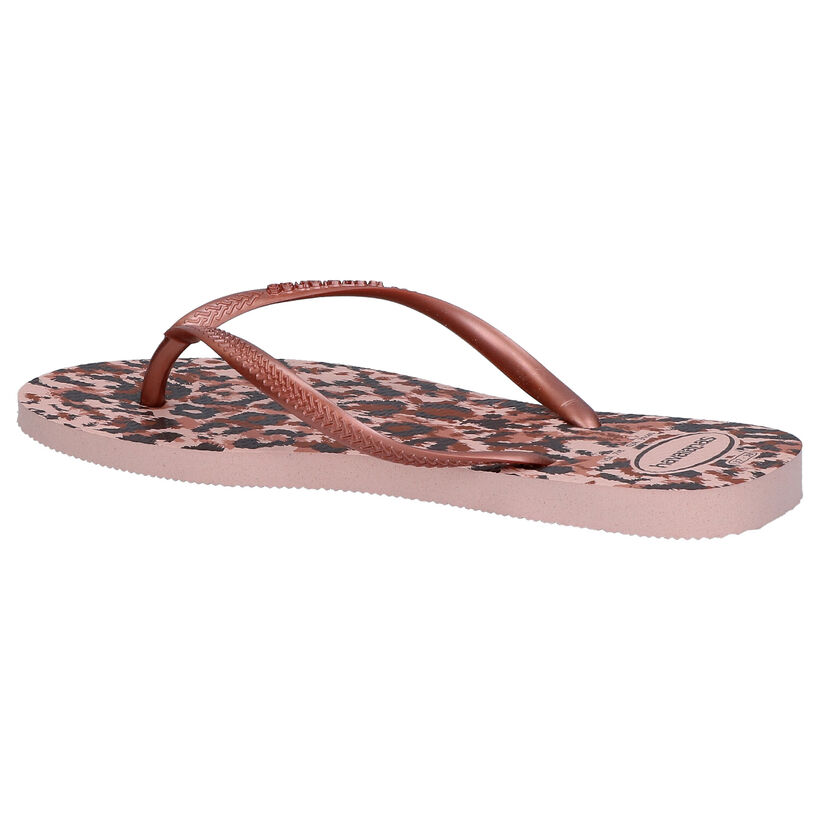 Roze Teenslippers Havaianas Animals in kunststof (272320)