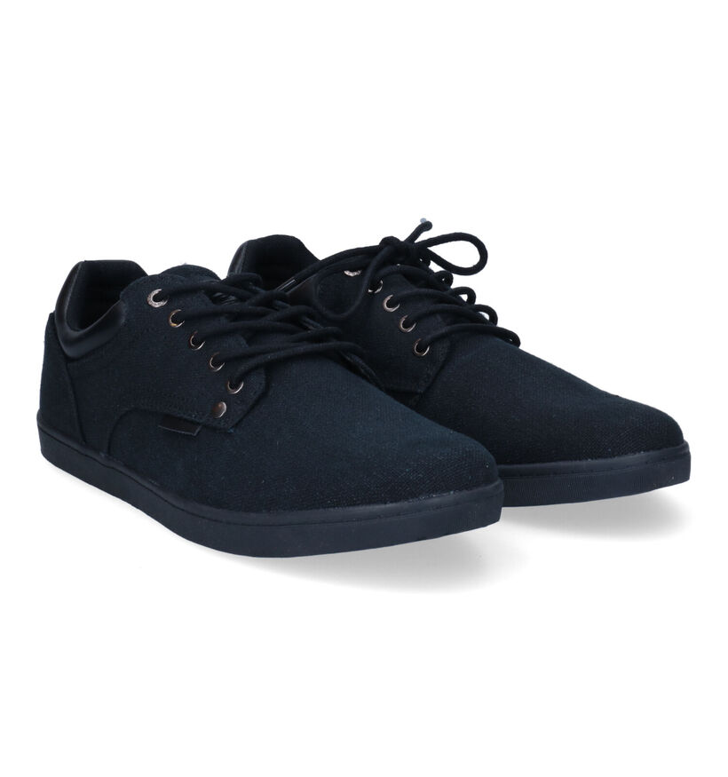 Bullboxer Chaussures à lacets en Noir pour hommes (302200) - pour semelles orthopédiques