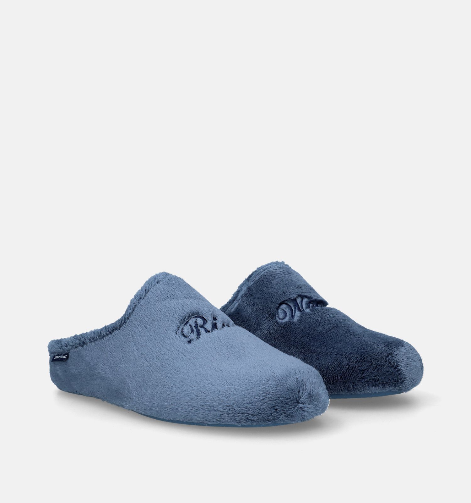 River Woods Isabel Blauwe Pantoffels Dames Pantoffels Online