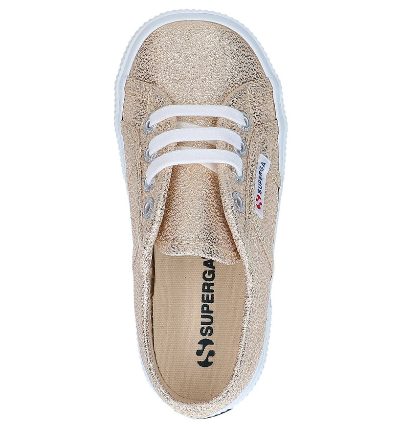 Superga Gouden Sneakers in stof (284315)