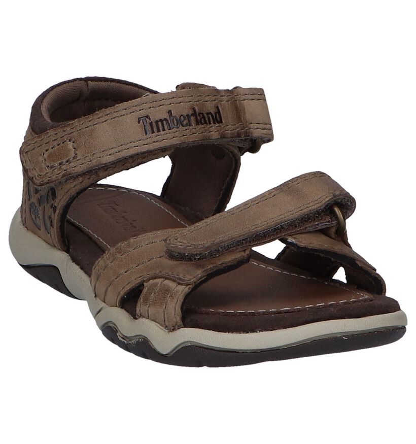 Timberland Oak Bluff Sandales en Bleu en cuir (267270)