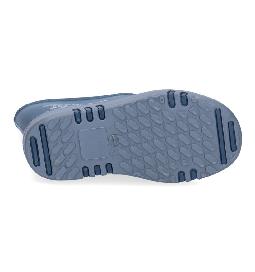 Dunlop Bottes de pluie en Bleu pour filles, garçons (8789)
