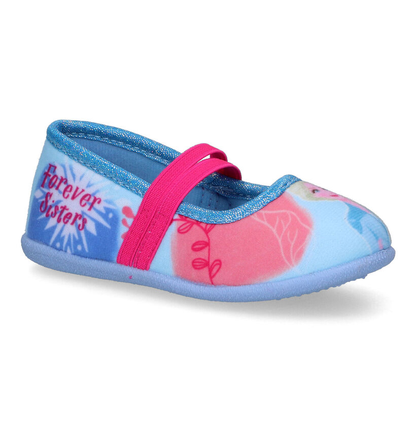 Frozen Pantoufles fermées en Bleu pour filles (313632)