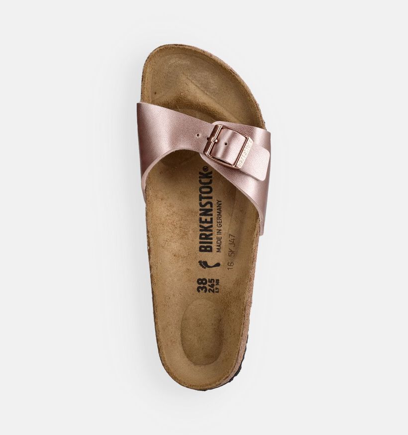 Birkenstock Madrid Copper Ros&eacute; Gouden Slippers voor dames (369567)