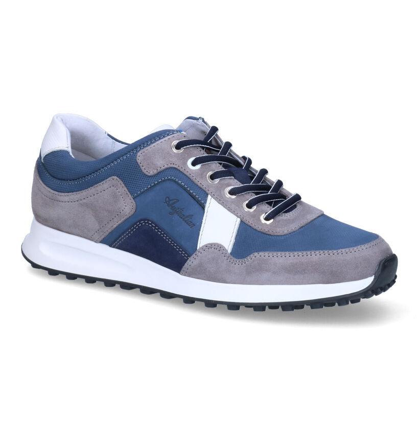 Australian Rebound Chaussures à lacets en Bleu pour hommes (306714) - pour semelles orthopédiques