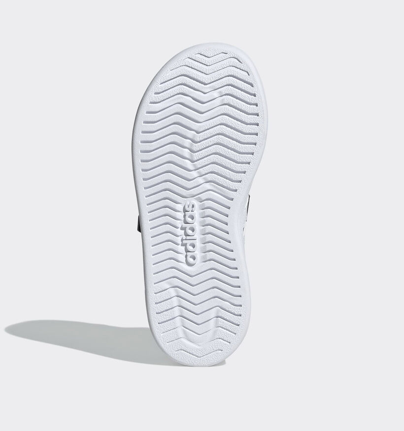 adidas Streettalk Zwarte Sneakers voor jongens, meisjes (375377) - geschikt voor steunzolen