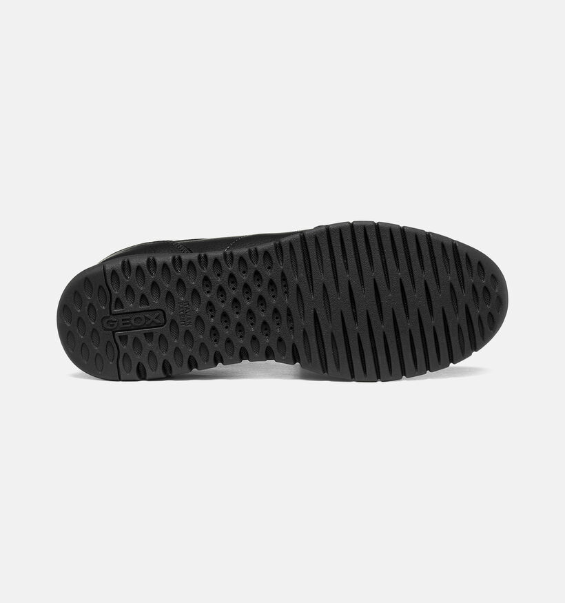 Geox Flextridezero Plus Zwarte Schoenen met Elastiek voor heren (376363) - geschikt voor steunzolen