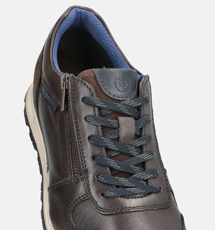 Bugatti Chaussures plates en Marron pour hommes (375969) - pour semelles orthop&eacute;diques