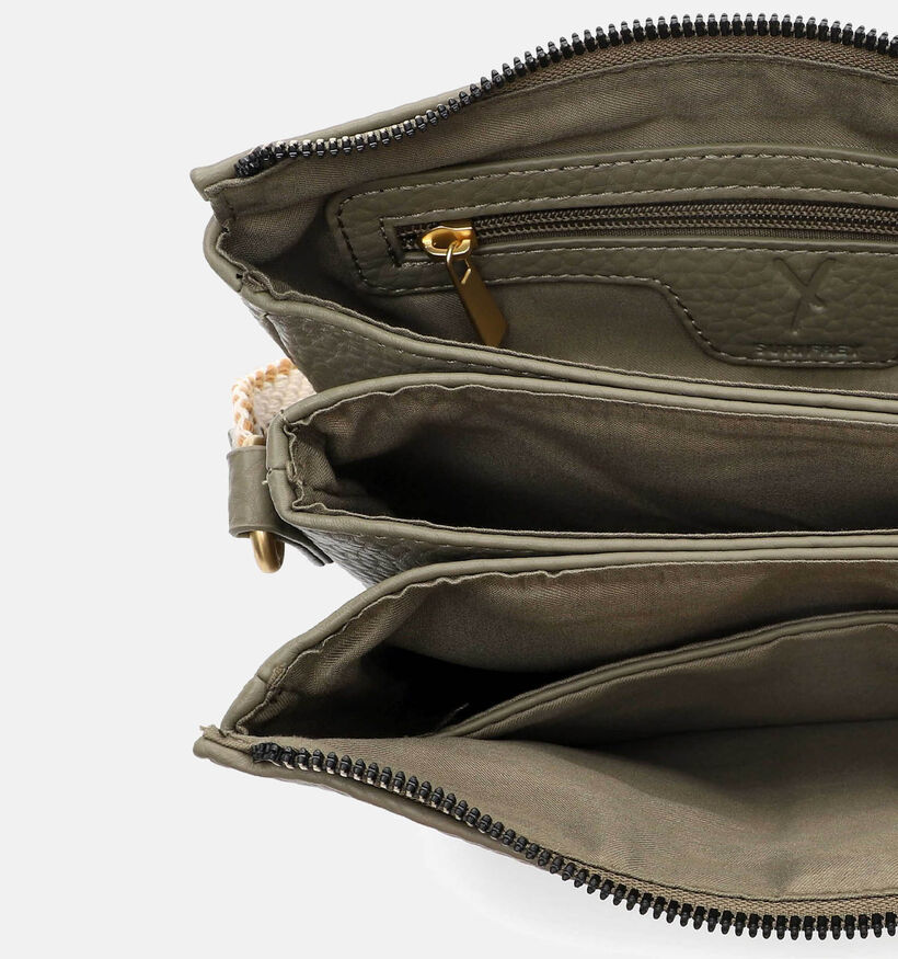 Suri Frey Gray Sac port&eacute; crois&eacute; en Vert pour femmes (371415)