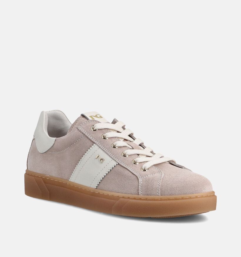 NeroGiardini Baskets en Rose pour femmes (370653) - pour semelles orthop&eacute;diques