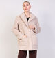 Minus Alda Faux Fur Beige Bodywarmer voor dames (359847)