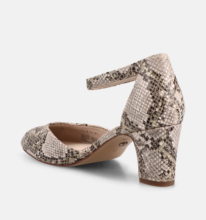 Tamaris Escarpins &agrave; bride en Beige pour femmes (367663)