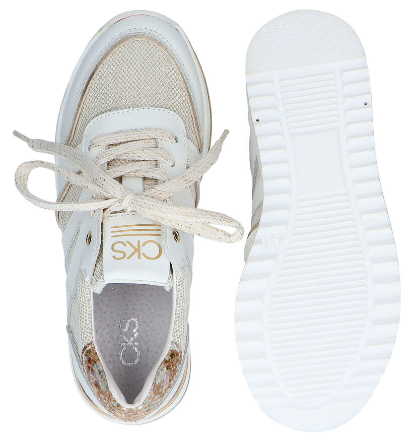 CKS Calipso Chaussures à lacets en Blanc pour filles (291942)