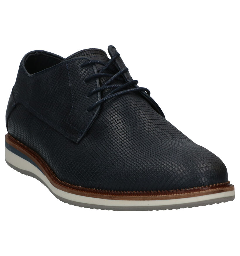 Bullboxer Chaussures classiques en Bleu foncé en cuir (286551)