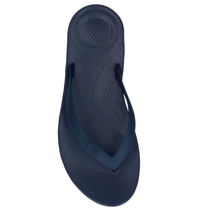 Donkerblauwe Teenslippers FitFlop Iqushion Ergonomic , , pdp