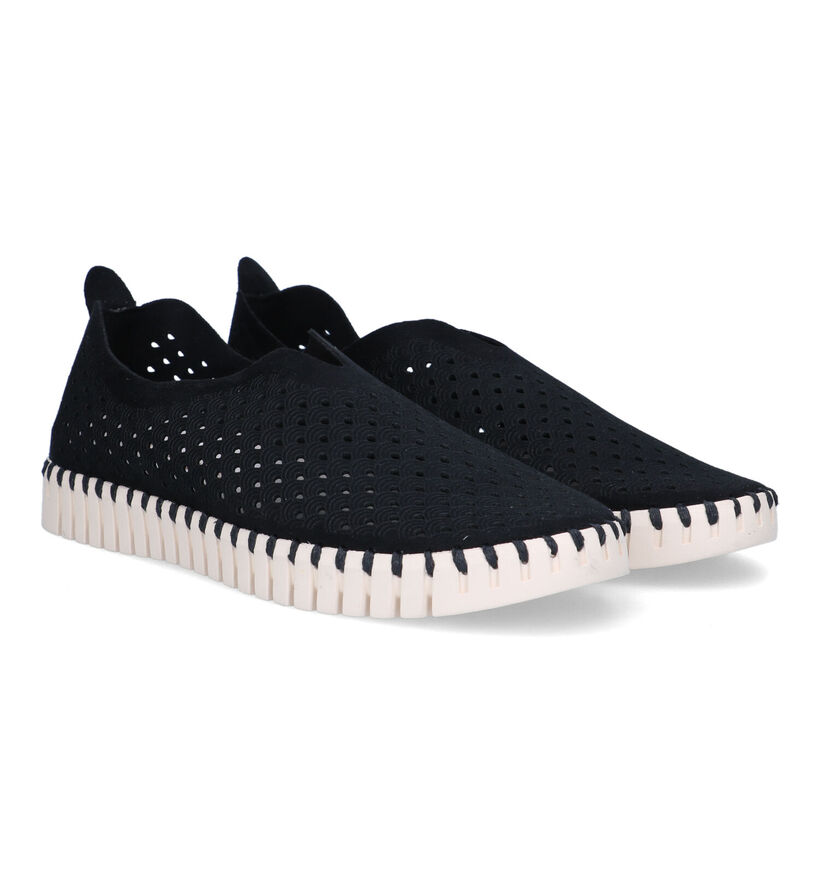Ilse Jacobsen Tulip Chaussures à enfiler en Bleu pour femmes (340287) - pour semelles orthopédiques