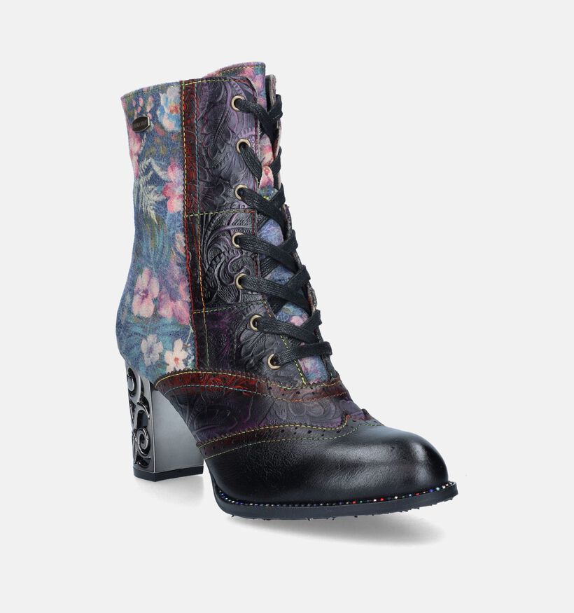 Laura Vita Ledao 09 Violet Enkellaarzen voor dames (348003)