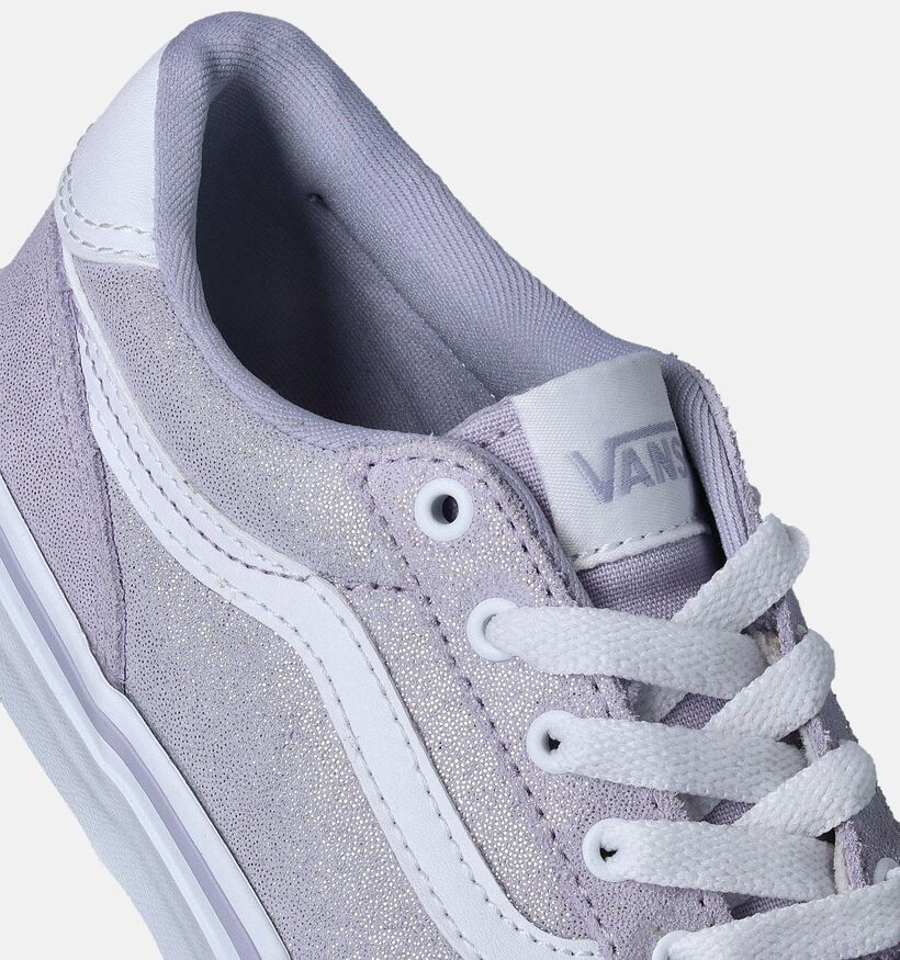 Vans Brooklyn Baskets pour skate en Lilas pour filles (351449)