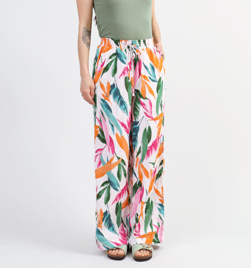 Vero Moda Kleo Pantalon large en Vert pour femmes (341814)