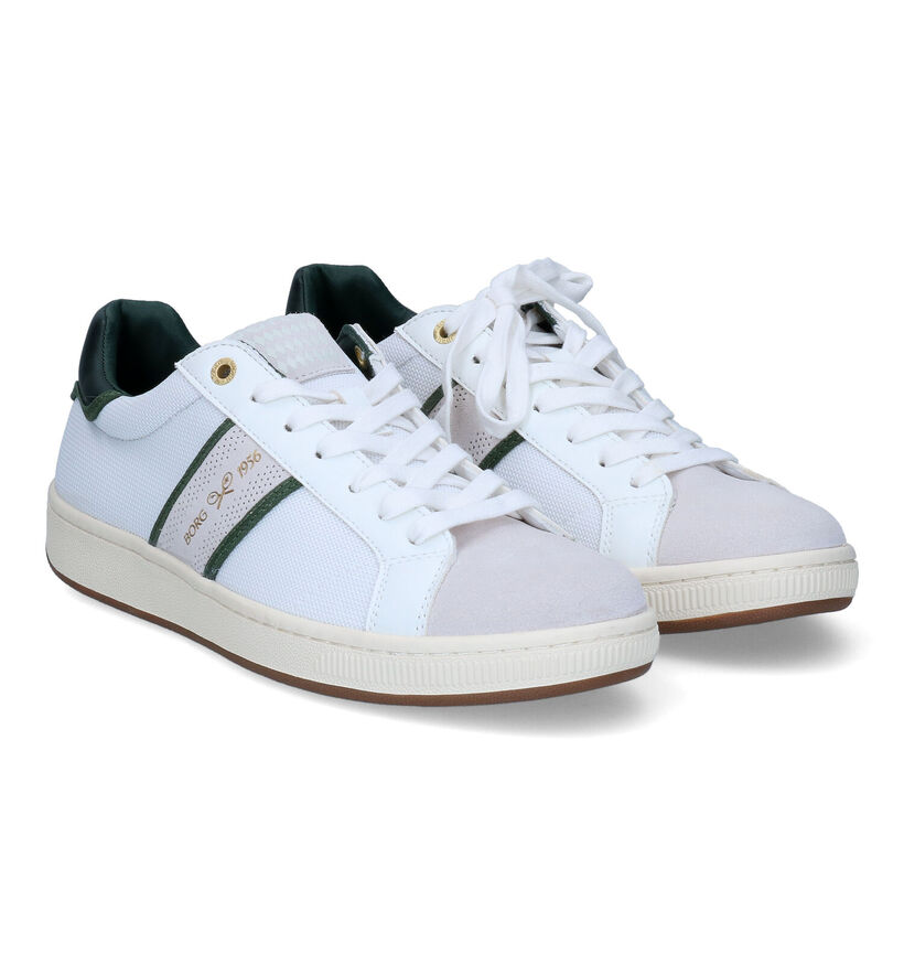 Björn Borg Witte Sneakers in leer (305427)