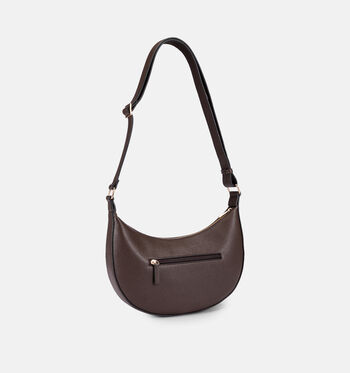 L.Credi Sacs port&eacute; crois&eacute; Noir/Marron