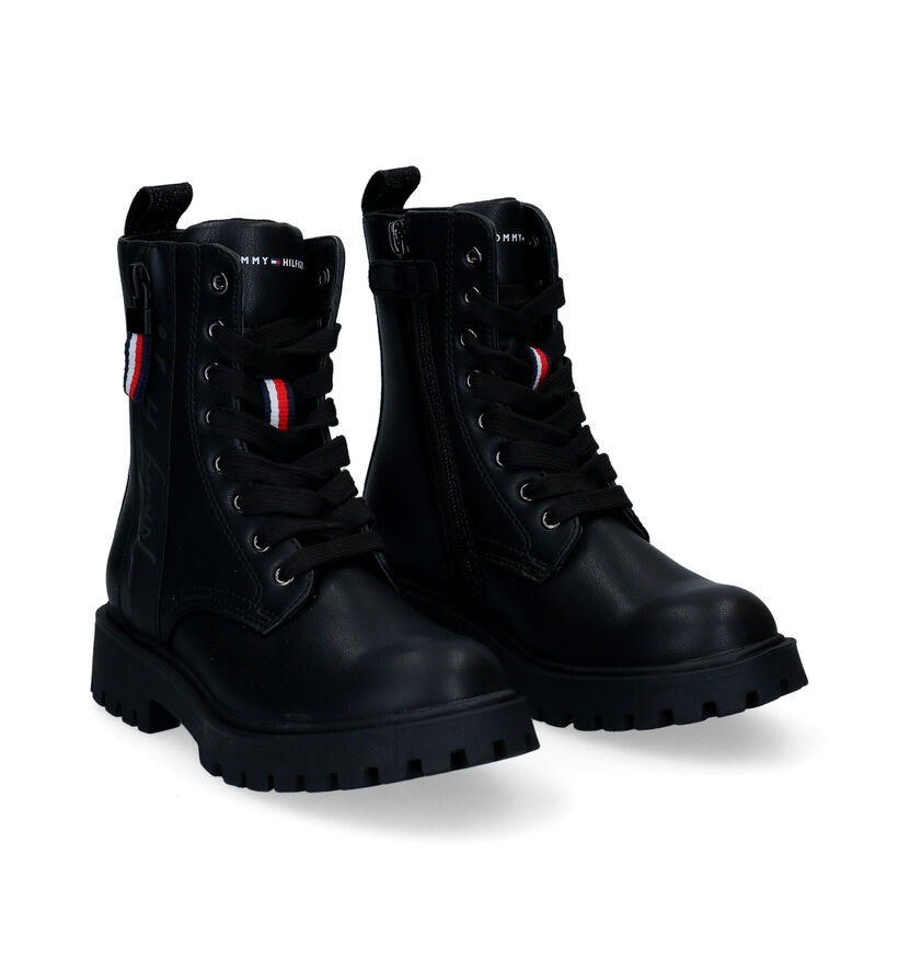 Tommy Hilfiger Zwarte Bottines voor meisjes (295382)