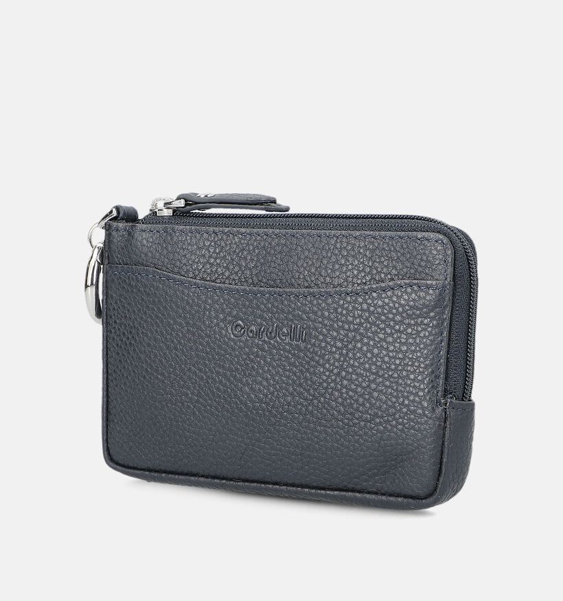 Euro-Leather Donkerblauwe Portemonnee voor dames (381380)