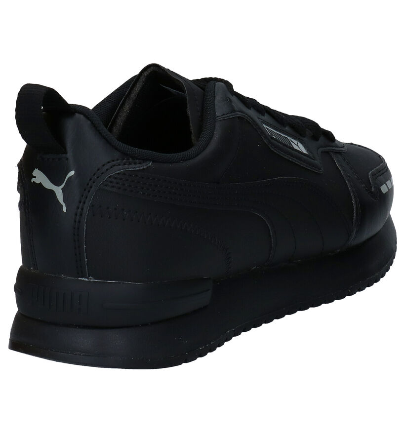 Puma Baskets basses en Noir en textile (276742)