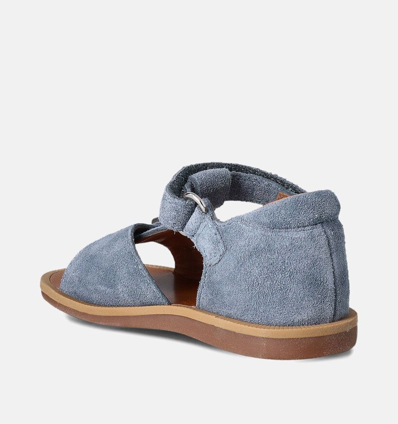 Pom d'Api Poppy Easy Blauwe Sandalen voor jongens (354618)